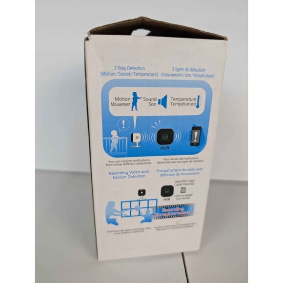 Panasonic Indoor Camera Smart Home Monitoring System KX-HNC200C Security Camera - Picture 5 of 5